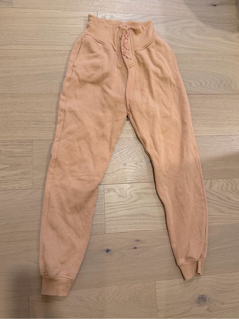 Lace up Victoria Secret sweat pants